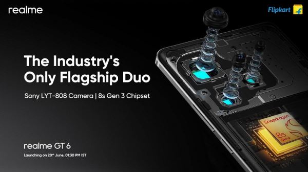 Realme раскрыла характеристики камеры Realme GT 6, примеры дневной съемки и ночной съемки с зумом