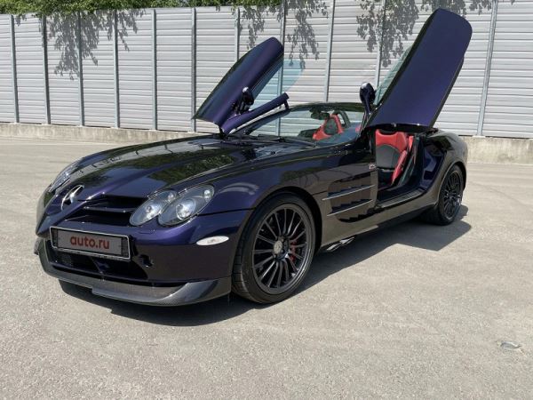 Редчайший родстер Mercedes-Benz SLR McLaren 720 S выставили на продажу в России за 100 миллионов рублей. Таких машин было выпущено всего 150